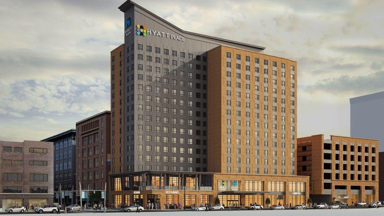 Hyatt House Indianapolis Downtown Hotel Exterior photo
